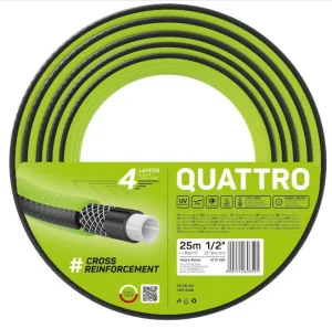 Шланг садовий Cellfast Quattro 1/2” 25м (10-065)