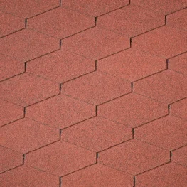 Битумная черепица IKO Diamantshield Tile Red