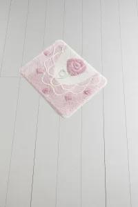 Килимок для ванної кімнати Chilai Home Dantel Pink 50x60см (CH_110069184)