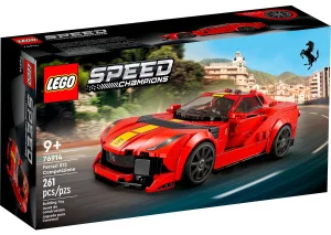 Фото конструктор lego speed champions ferrari 812 competizione 261 деталь (76914)