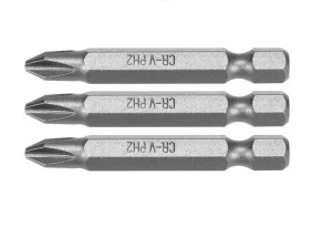 Біта викруткова STHOR Phillips PH2x50мм 3шт (65457)