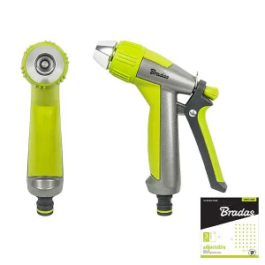 Пістолет для поливу Bradas регульований, металевий, LIME LINE LE-5107