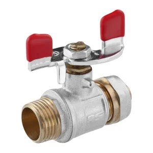 Кран кульовий металопластиковий STA 16х1/2" РЗ (STA-102002)