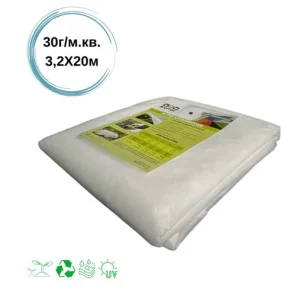 Агроволокно Biotol біле 30г/м2 3,2х20 м
