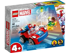 Фото конструктор lego marvel человек-паук и доктор осьминог 48 деталей (10789)