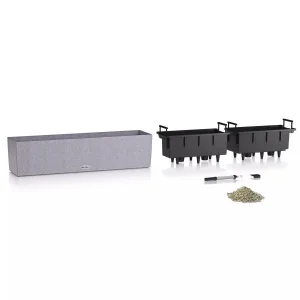 Вазон Lechuza Balconera Stone 80 пісочно-бежевий 79x19x19см 12л (15661)