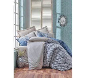 Комплект постільної білизни Cotton Box Elisa Bej сімейний 160x220см (CB_010077709)