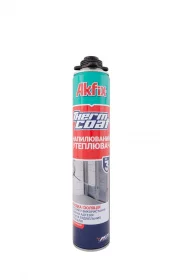 Пена напыляемая PROFI Akfix THERMCOAT 850мл/930гр (FA014)