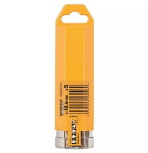 Свердло по металу DeWALT EXTREME INDUSTRIAL COBALT HSS-CO 10,5x84x133мм 5шт (DT4944)