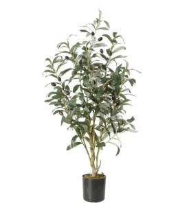 Фото искусственное растение engard olive tree 80см (dw-20)
