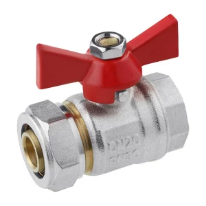 Кран кульовий металопластиковий STA 20х3/4" РВ (STA-102005)