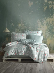 Фото комплект постельного белья class regina green 200x220см (bt_010078450)