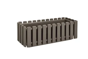 Вазон Plastkon Fency 10,5 сіро-коричневий