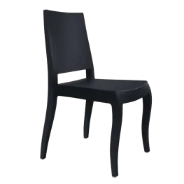 Фото стул papatya class-x комфорт черный матовый (2971)