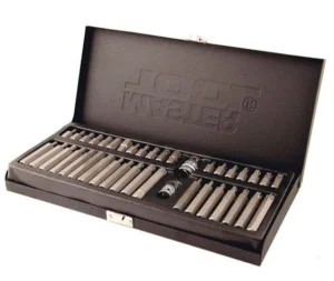 Набір насадок ударних MasterTool TORX, HEX, SPLINE, 40 шт (78-1240)