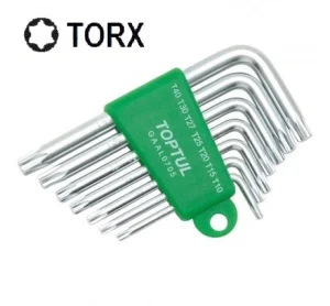 Набір ключів TORX TOPTUL T10-T40 7шт (GAAL0705)