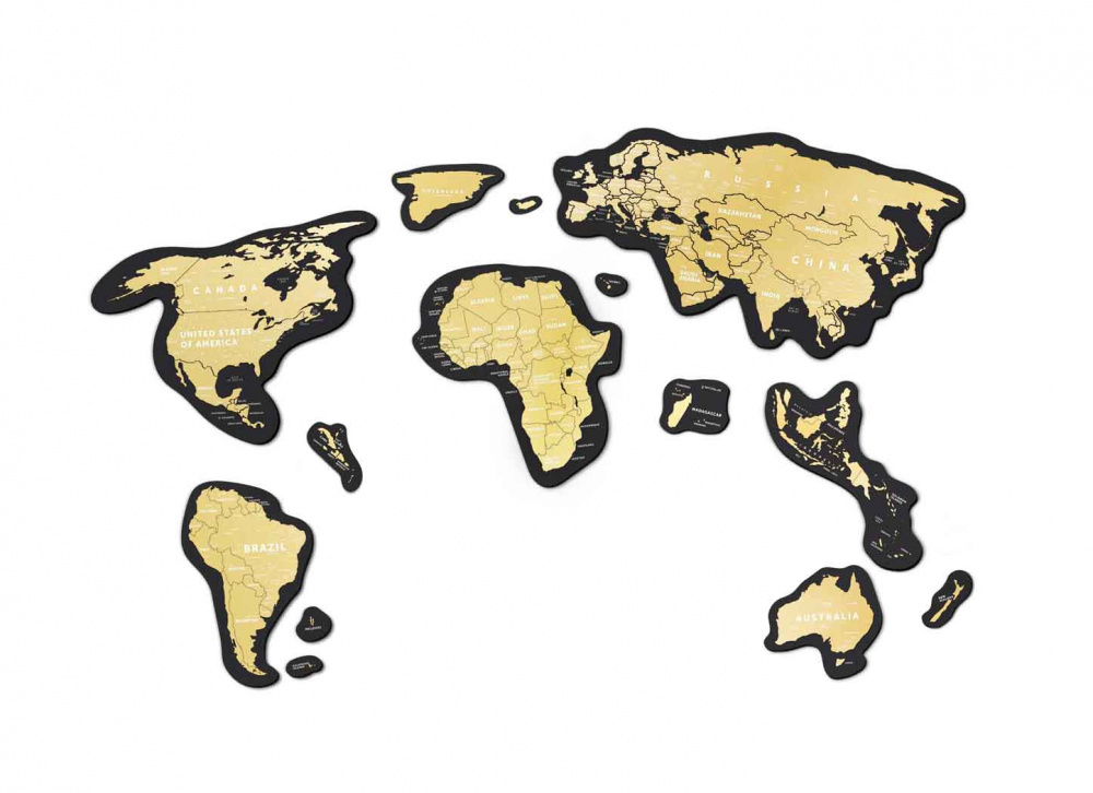     Travel Map Magnetic World      (MG)