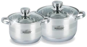 Фото набор кастрюль bohmann 4 предмета (04-275-bh)