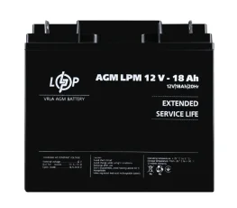 Аккумулятор LogicPower AGM LPM 12V 18Ah (10753)