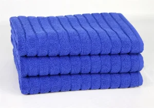 Рушник для ніг Maisonette Rainbow синій 60x60см (100027)