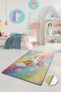Фото коврик в детскую комнату chilai home unicorn 100x160см (ch_110024157)