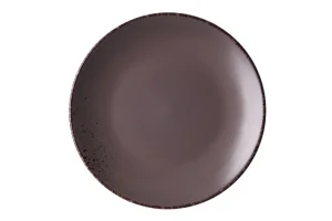 Тарілка обідня Ardesto Lucca Grey brown 260мм (AR2926GMC)