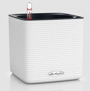 Розумний вазон Lechuza CUBE Color 16 білий 17x17x16см (13580)