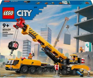 Конструктор Lego City Жовтий пересувний будівельний кран (60409)
