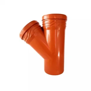 Трійник зовнішньої каналізації ASG Esterno 110x110мм кут 45 (6547885)