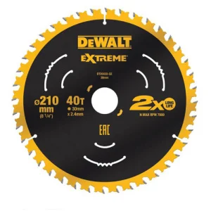 Пиляльний диск DeWALT EXTREME210x30мм (DT20433)