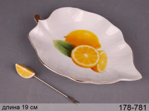 Блюдо з вилочкою Lefard 19х13х2,5 см 178-781
