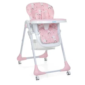 Стільчик для годування Bambi M 3233 Rabbit Girl Pink (289491)