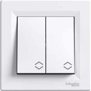 Вимикач SCHNEIDER ASFORA EPH0600121 Білий