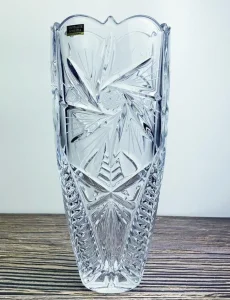 Фото ваза bohemia pinwheel 200мм (6817)