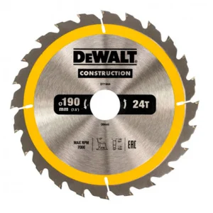 Пиляльний диск DeWALT CONSTRUCTION 190x30мм (DT1944)