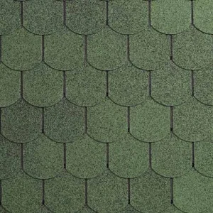 Битумная черепица IKO Superglass Biber Amazon Green