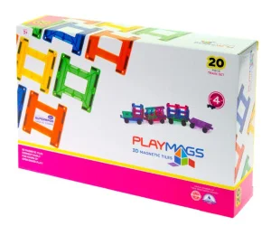 Фото конструктор магнитный magplayer playmags 20 элементов (pm155)