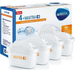 Комплект картриджей Brita Maxtra+ Limescale для жесткой воды 4шт (1042549)