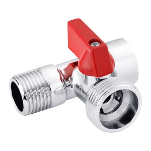 Кран приладовий магістральний Karro 1/2“х3/4“х1/2“ ВЗЗ (KR3144)