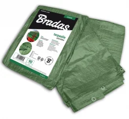 Тент водонепроницаемый Bradas GREEN 90 г/м2 6x12м (PL906/12)