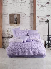 Фото комплект постельного белья majoli magic lilac 200x220см (bh_010078372)