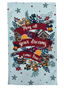 Рушник вафельний Прованс Dream 33x60см (032063)