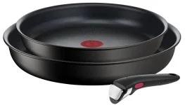 Фото набор посуды tefal ingenio unlimited черный 3 предмета (l7639142)