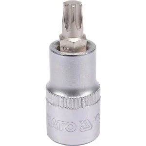 Головка торцева з бітою YATO TORX 1/2" T45 55мм (YT-04315)