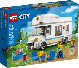 Фото конструктор lego city каникулы в доме на колесах 190 деталей (60283)