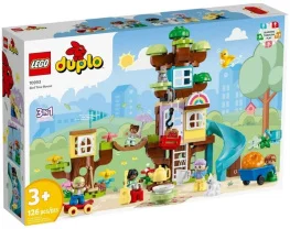 Конструктор Lego Duplo Домик на дереве 3в1 126 деталей (10993)