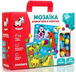 Фото игра настольная vladi toys мозаика зоопарк игра-сортер zb 2002-02 (314730)