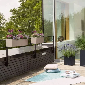 Вазон Lechuza Balconera Stone 50 пісочно-бежевий 50x19x19см 8л (15651)