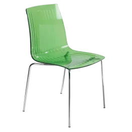 Фото стул papatya x-treme-s 35 прозрачно-зеленый (2645)