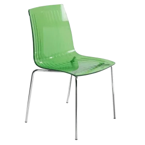 Стілець Papatya X -Treme-S 35 прозоро-зелений (2645)